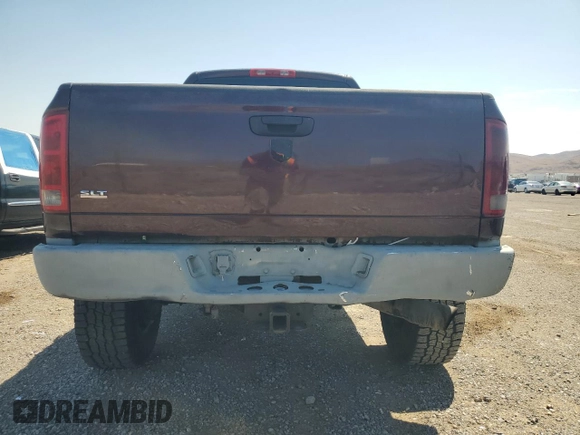 2005 Dodge Ram 3500 SLT with VIN 3D7LS38C25G731142, listed as a Copart auction lot 66551564 with 197,888 mi miles and Clean Title. Bid and sale history available at carsss.com. Image 6.