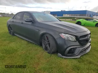 2018 Mercedes-Benz E-Class AMG E 63 S with VIN WDDZF8KB5JA392641, listed as a Copart auction lot 73023144 with 54,632 mi miles and Clean Title. Bid and sale history available at carsss.com. Image 4.