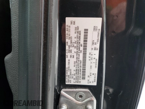 2015 Ford Escape Titanium with VIN 1FMCU9J99FUB17897, listed as a Copart auction lot 88105025 with 112,936 mi miles and Salvage Title. Bid and sale history available at carsss.com. Image 14.