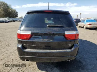 2012 Dodge Durango R/T with VIN 1C4SDHCT4CC362045, listed as a Copart auction lot 79638554 with 121,586 mi miles and Salvage title. Bid and sale history available at DreamBid. Image 6.