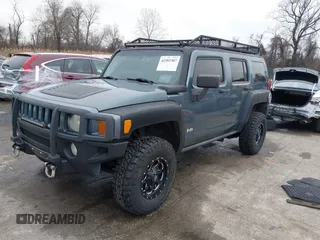 2006 Hummer H3 with VIN 5GTDN136768328477, listed as a IAAI auction lot 41503307 with 186,944 mi miles. Bid and sale history available at carsss.com. Image 18.