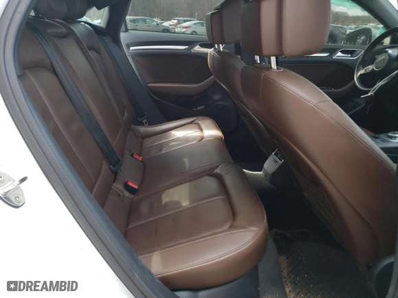 2017 Audi A3 Sedan Premium Plus with VIN WAUJ8GFF9H1047189, listed as a Copart auction lot 46703093 with 0 mi miles. Bid and sale history available at carsss.com. Image 10.