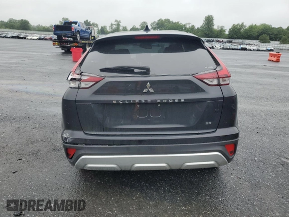 2024 Mitsubishi Eclipse Cross SE with VIN JA4ATWAAXRZ060635, listed as a Copart auction lot 61436795 with 20,597 mi miles and Non repairable. Bid and sale history available at DreamBid. Image 6.