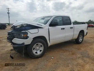 2023 Ram 1500 Tradesman with VIN 1C6SRFCT2PN566883, listed as a Copart auction lot 51058575 with 9,826 mi miles and Clean title. Bid and sale history available at DreamBid. Image 1.