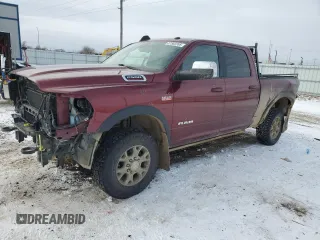 2019 Ram 2500 Laramie with VIN 3C6UR5FJ4KG596899, listed as a Copart auction lot 87582355 with 76,014 mi miles and Salvage Title. Bid and sale history available at carsss.com. Image 1.