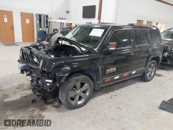 2014 Jeep Patriot Latitude with VIN 1C4NJPFA9ED887903, listed as a IAAI auction lot 41228274 with 82,225 mi miles and . Bid and sale history available at carsss.com. Image 17.