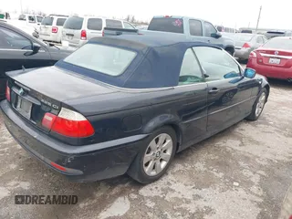 2006 BMW 3 Series 325Ci with VIN WBABW33456PX83708, listed as a IAAI auction lot 41425941 with 122,396 mi miles. Bid and sale history available at carsss.com. Image 4.
