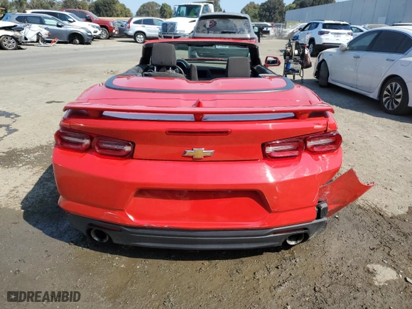 2023 Chevrolet Camaro 1LT with VIN 1G1FB3DX3P0128894, listed as a Copart auction lot 62712734 with 15,582 mi miles and Non Repairable. Bid and sale history available at carsss.com. Image 6.