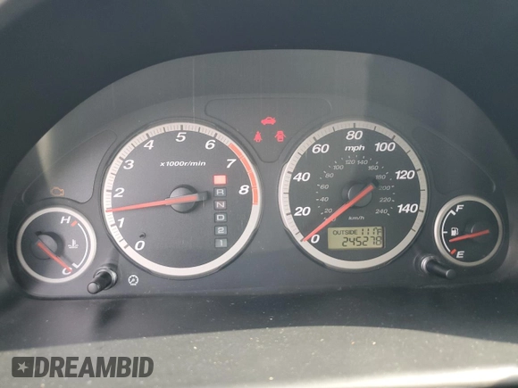 2005 Honda CR-V EX SE with VIN JHLRD78925C064346, listed as a Copart auction lot 54611205 with 245,278 mi miles and Clean Title. Bid and sale history available at carsss.com. Image 9.