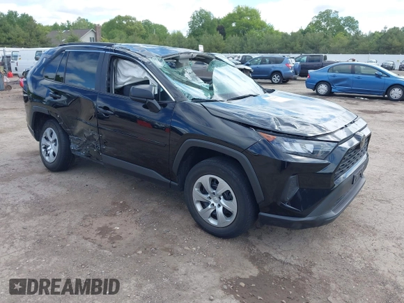 2021 Toyota RAV4 LE with VIN 2T3F1RFV9MC254808, listed as a IAAI auction lot 42326876 with 71,560 mi miles and . Bid and sale history available at DreamBid. Image 1.