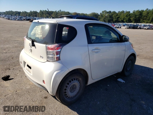 2012 Scion iQ with VIN JTNJJXB00CJ020346, listed as a Copart auction lot 80783494 with 142,577 mi miles and Salvage Title. Bid and sale history available at carsss.com. Image 3.