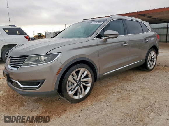 2017 Lincoln MKX Reserve z VIN 2LMPJ6LR6HBL30244, wystawiony jako Copart lot #56879745 z przebiegiem 98 771 mil mil oraz Czysty tytuł • Clean title. Historia ofert i sprzedaży dostępna na DreamBid. Obrazek 1.