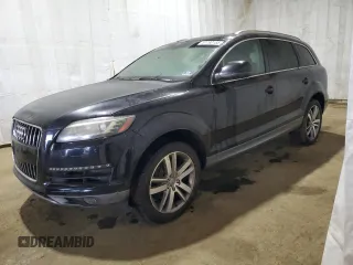 2013 Audi Q7 Premium Plus z VIN WA1LGAFE1DD011079, wystawiony jako Copart lot #57792155 z przebiegiem 183 414 mil mil oraz Czysty tytuł • Clean title. Historia ofert i sprzedaży dostępna na DreamBid. Obrazek 1.