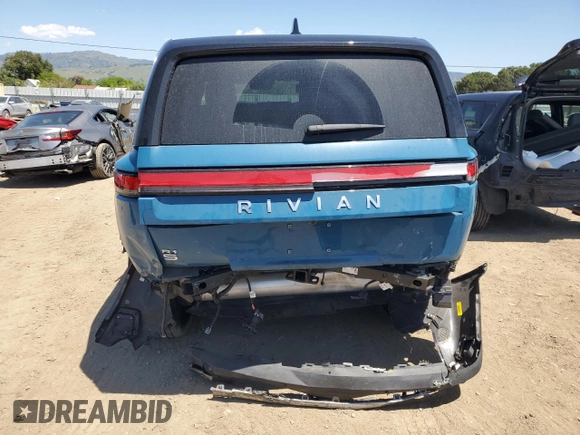 2024 Rivian R1S Adventure z VIN 7PDSGBBA0RN034793, wystawiony jako Copart lot #55091885 z przebiegiem 20 154 mil mil oraz Szkody całkowita. Historia ofert i sprzedaży dostępna na DreamBid. Obrazek 6.