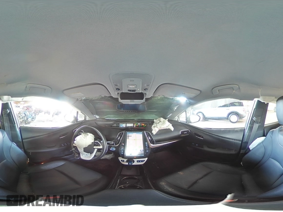 2017 Toyota Prius Plus z VIN JTDKARFP3H3046172, wystawiony jako Copart lot #49325695 z przebiegiem 75 203 mil mil oraz Szkoda całkowita • Salvage title. Historia ofert i sprzedaży dostępna na DreamBid. Obrazek 12.
