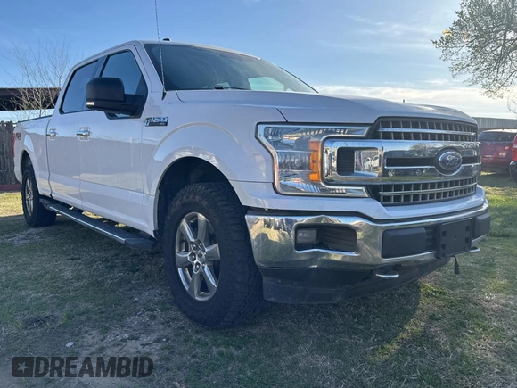 2018 Ford F-150 XL with VIN 1FTFW1E5XJKE02519, listed as a Copart auction lot 50268565 with 184,094 mi miles and Clean title. Bid and sale history available at DreamBid. Image 1.