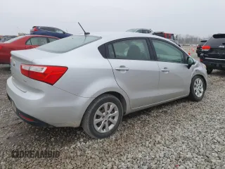 2013 Kia Rio LX with VIN KNADM4A37D6248543, listed as a Copart auction lot 51746435 with 73,501 mi miles and Salvage Title. Bid and sale history available at carsss.com. Image 3.