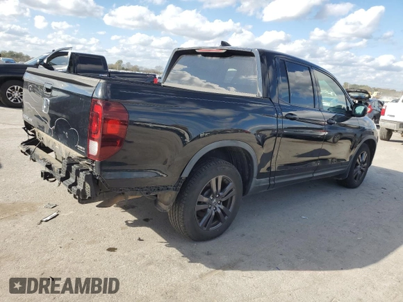 2018 Honda Ridgeline Sport with VIN 5FPYK2F10JB000986, listed as a Copart auction lot 78618584 with 187,682 mi miles and Salvage title. Bid and sale history available at DreamBid. Image 3.