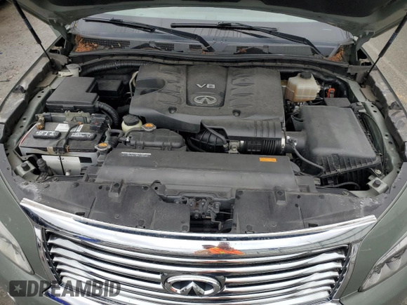 2011 Infiniti QX56 7-passenger with VIN JN8AZ2NE8B9006786, listed as a Copart auction lot 81556984 with 164,074 mi miles and Non Repairable. Bid and sale history available at carsss.com. Image 12.