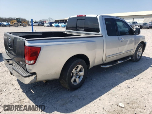 2004 Nissan Titan SE with VIN 1N6AA06AX4N548238, listed as a Copart auction lot 50577505 with 275,787 mi miles and Salvage Title. Bid and sale history available at carsss.com. Image 3.