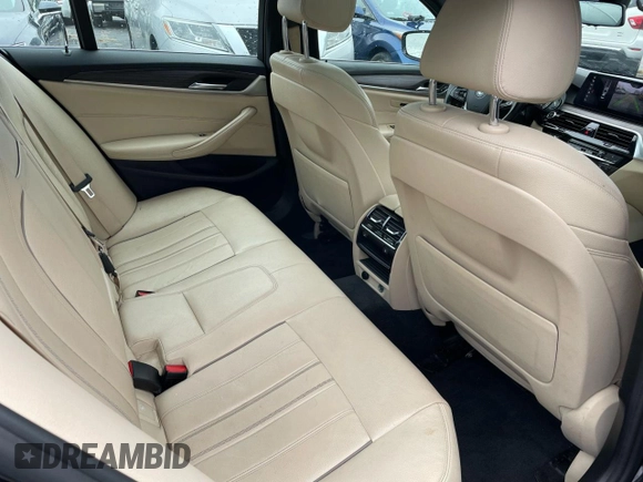 2017 BMW 5 Series 540i xDrive with VIN WBAJE7C36HG890783, listed as a Copart auction lot 55098475 with 128,332 mi miles and Clean title. Bid and sale history available at DreamBid. Image 6.
