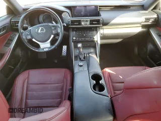 2017 Lexus IS with VIN JTHBA1D28H5042310, listed as a Copart auction lot 46714305 with 80,085 mi miles and Salvage Title. Bid and sale history available at carsss.com. Image 8.