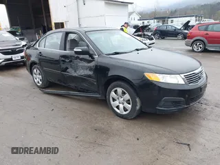 2010 Kia Optima LX with VIN KNAGG4A8XA5393660, listed as a IAAI auction lot 42006529 with 192,588 mi miles. Bid and sale history available at carsss.com. Image 1.