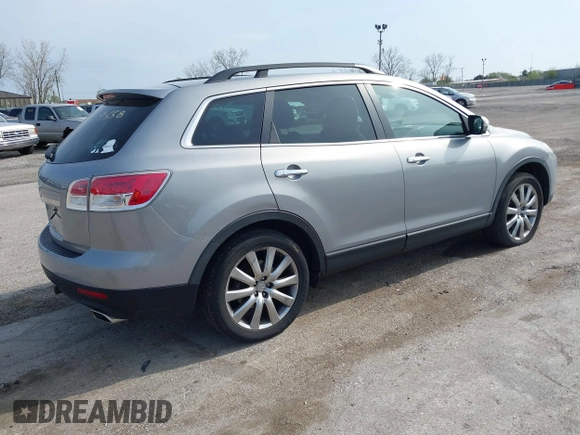 2008 Mazda CX-9 Grand Touring with VIN JM3TB38A580158617, listed as a IAAI auction lot 42139558 with 120,002 mi miles. Bid and sale history available at carsss.com. Image 4.