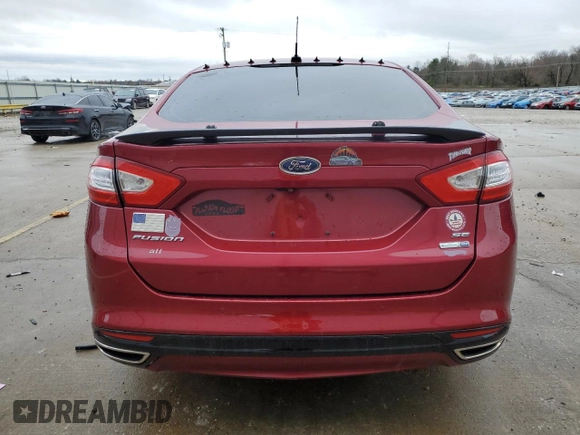 2016 Ford Fusion SE with VIN 3FA6P0T98GR337516, listed as a Copart auction lot 82755884 with 91,027 mi miles and Salvage title. Bid and sale history available at DreamBid. Image 6.