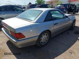 1994 Mercedes-Benz SL 5.0L with VIN WDBFA67E7RF099016, listed as a IAAI auction lot 42408198 with 174,574 mi miles and . Bid and sale history available at DreamBid. Image 4.