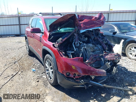 2017 GMC Acadia SLT with VIN 1GKKNMLS7HZ299903, listed as a IAAI auction lot 41836987 with 130,517 mi miles. Bid and sale history available at carsss.com. Image 1.