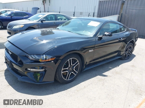 2018 Ford Mustang GT with VIN 1FA6P8CF6J5145784, listed as a IAAI auction lot 42396064 with 47,535 mi miles and . Bid and sale history available at DreamBid. Image 17.