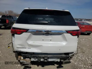 2022 Chevrolet Traverse High Country z VIN 1GNEVNKW0NJ192213, wystawiony jako Copart lot #49582805 z przebiegiem 22 588 mil mil oraz Szkoda całkowita • Salvage title. Historia ofert i sprzedaży dostępna na DreamBid. Obrazek 6.