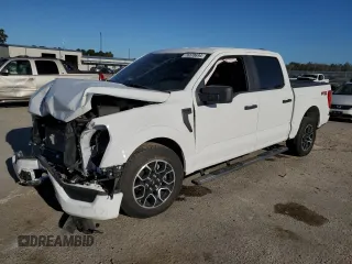 2023 Ford F-150 XL with VIN 1FTEW1C52PKD40847, listed as a Copart auction lot 76378694 with 12,741 mi miles and Salvage Title. Bid and sale history available at carsss.com. Image 1.