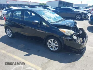 2015 Nissan Note SV with VIN 3N1CE2CP8FL386913, listed as a IAAI auction lot 42531472 with 112,866 mi miles and . Bid and sale history available at DreamBid. Image 1.