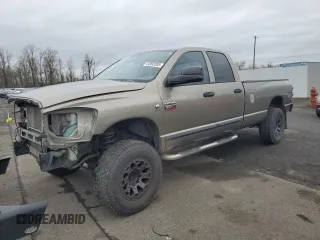 2007 Dodge Ram 3500 SLT with VIN 3D7MX38A47G837079, listed as a Copart auction lot 44993305 with 105,107 mi miles and Salvage Title. Bid and sale history available at carsss.com. Image 1.