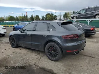 2018 Porsche Macan GTS with VIN WP1AG2A55JLB65384, listed as a Copart auction lot 54848385 with 90,938 mi miles and Salvage Title. Bid and sale history available at DreamBid. Image 2.