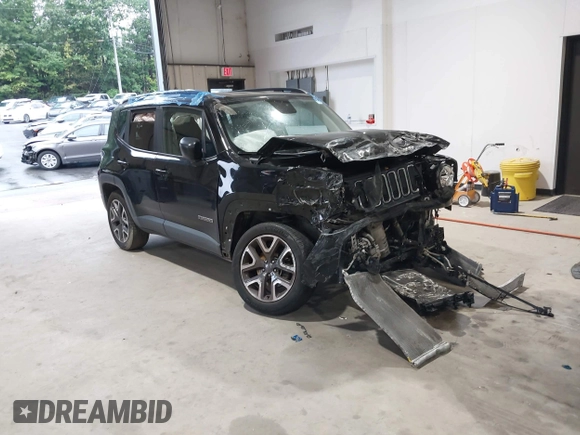 2018 Jeep Renegade Latitude с VIN ZACCJBBB7JPG72072, выставлен на аукционе IAAI как лот 42643680 с пробегом 132 530 миль миль и . История ставок и продаж доступна на DreamBid. Изображение 1.