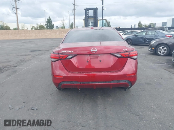 2024 Nissan Sentra SV with VIN 3N1AB8CV1RY230530, listed as a IAAI auction lot 41681613 with 34,329 mi miles and . Bid and sale history available at DreamBid. Image 17.