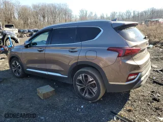 2019 Hyundai Santa Fe Limited with VIN 5NMS53AA6KH103431, listed as a Copart auction lot 44368625 with 77,635 mi miles and Salvage Title. Bid and sale history available at carsss.com. Image 2.
