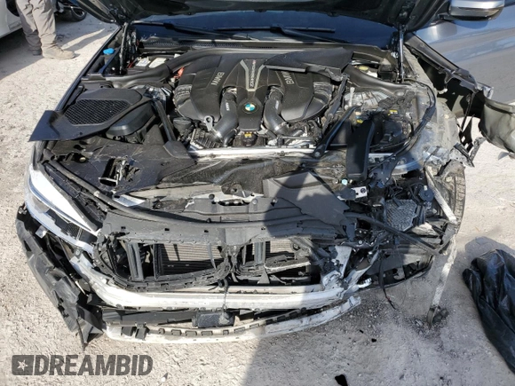 2018 BMW 5 Series M550i xDrive with VIN WBAJB9C53JB034947, listed as a Copart auction lot 77270534 with Not provided miles and Non repairable. Bid and sale history available at DreamBid. Image 11.
