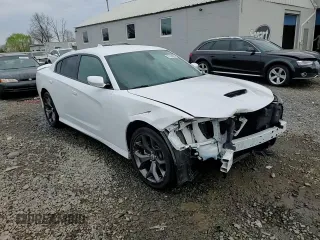 2019 Dodge Charger GT with VIN 2C3CDXHGXKH747040, listed as a Copart auction lot 51766005 with 70,964 mi miles and Salvage Title. Bid and sale history available at DreamBid. Image 14.