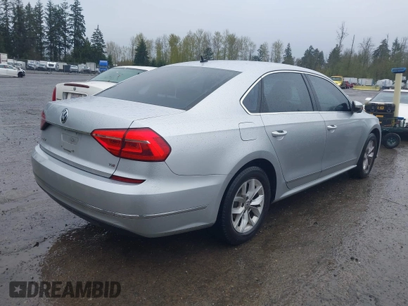 2016 Volkswagen Passat 1.8T S with VIN 1VWAT7A36GC050730, listed as a IAAI auction lot 41980031 with 134,080 mi miles. Bid and sale history available at carsss.com. Image 4.