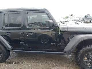 2021 Jeep Wrangler Unlimited Sport S with VIN 1C4HJXDN0MW678801, listed as a IAAI auction lot 42211815 with 96,849 mi miles and . Bid and sale history available at DreamBid. Image 13.