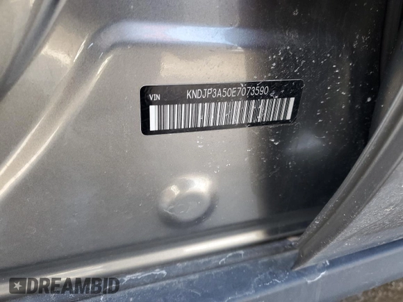 2014 Kia Soul + with VIN KNDJP3A50E7073590, listed as a Copart auction lot 46593815 with 116,686 mi miles and Salvage Title. Bid and sale history available at DreamBid. Image 13.