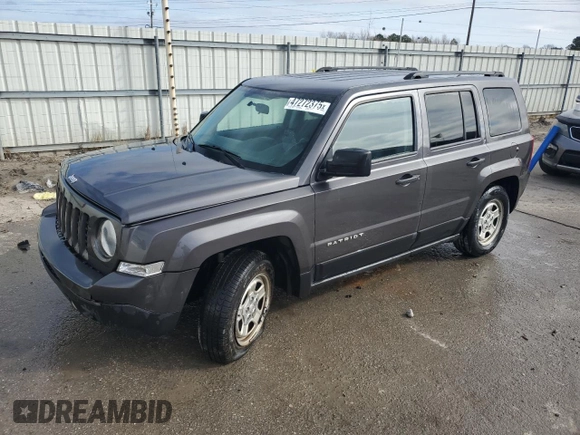 2015 Jeep Patriot Sport with VIN 1C4NJPBB5FD398639, listed as a Copart auction lot 47272375 with 175,451 mi miles and Salvage Title. Bid and sale history available at carsss.com. Image 1.