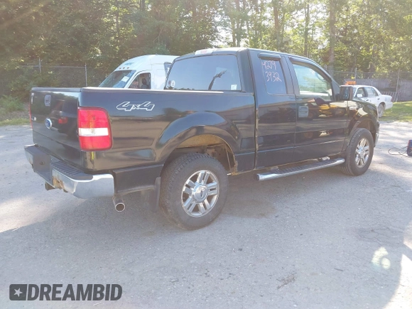 2008 Ford F-150 XLT with VIN 1FTPX14518FB65828, listed as a IAAI auction lot 42793932 with 142,282 mi miles and . Bid and sale history available at DreamBid. Image 4.