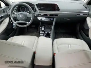 2023 Hyundai Sonata SEL z VIN KMHL64JAXPA319755, wystawiony jako Copart lot #54229205 z przebiegiem 28 884 mil mil oraz Szkoda całkowita • Salvage title. Historia ofert i sprzedaży dostępna na DreamBid. Obrazek 8.
