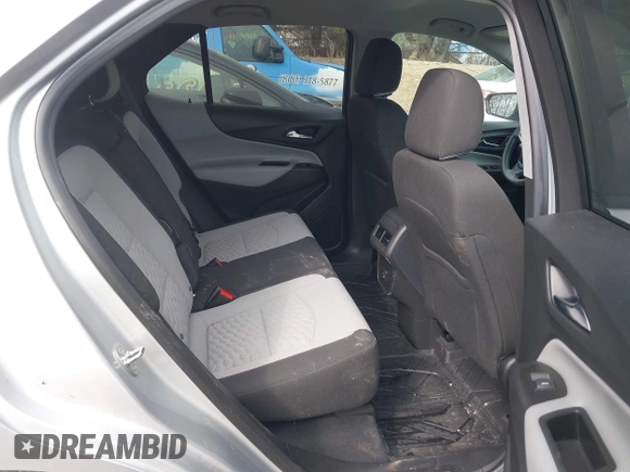 2020 Chevrolet Equinox LS with VIN 3GNAXHEV0LS616059, listed as a IAAI auction lot 41718865 with 98,842 mi miles and . Bid and sale history available at DreamBid. Image 8.