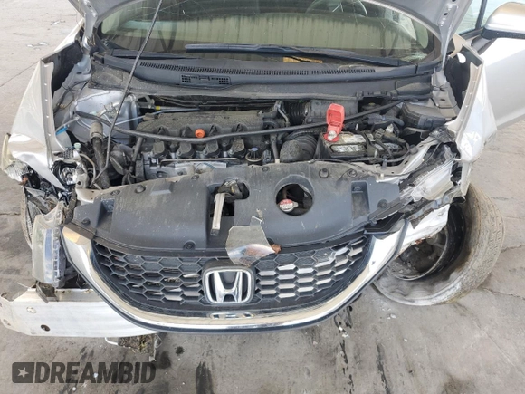 2014 Honda Civic LX z VIN 19XFB2F52EE011454, wystawiony jako Copart lot #55833675 z przebiegiem 44 577 mil mil oraz Szkoda całkowita • Salvage title. Historia ofert i sprzedaży dostępna na DreamBid. Obrazek 11.